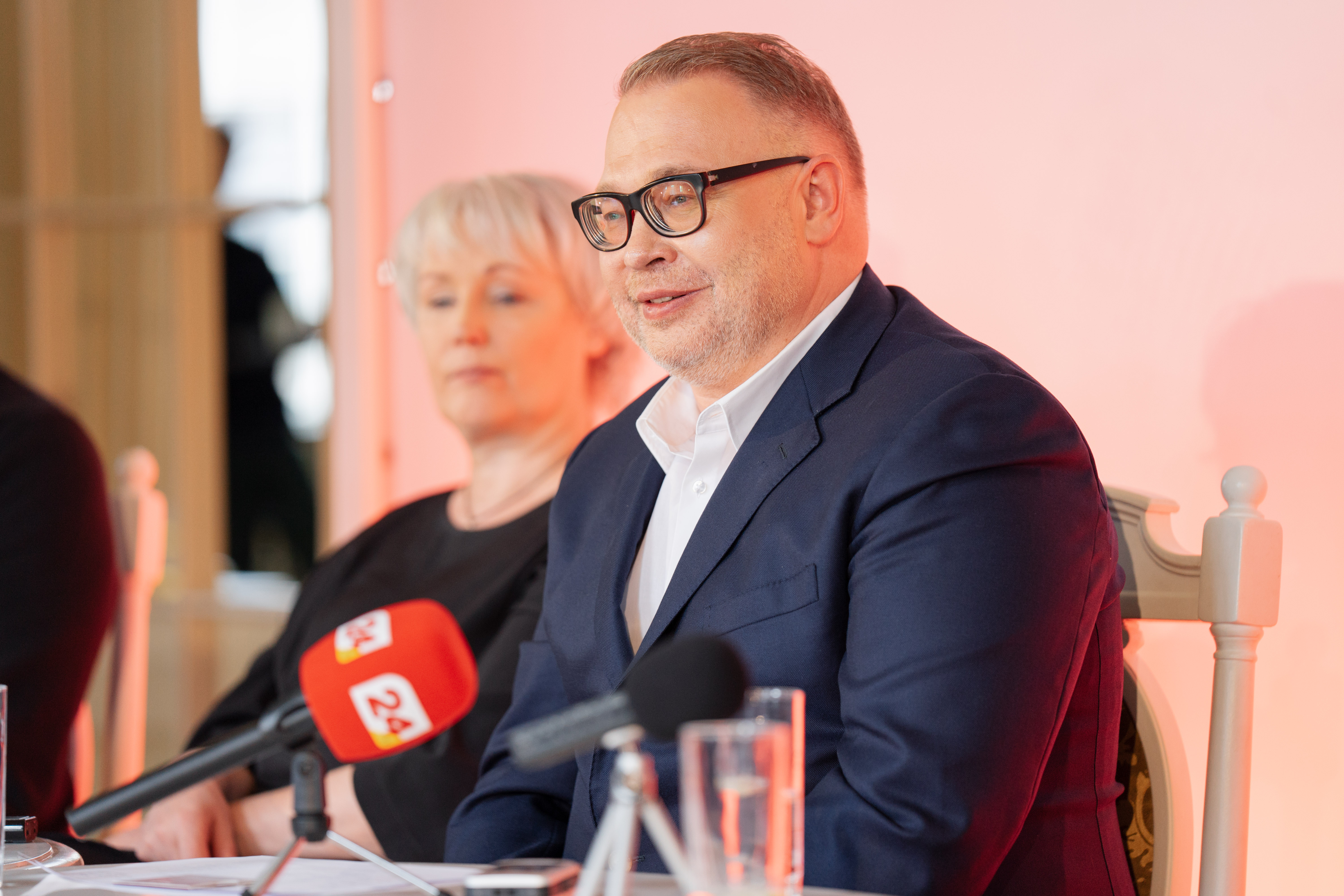 Latvijas Nacionālā teātra direktors Māris Vītols informē par 107. sezonas aktualitātēm // Publicitātes foto